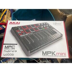 Akai MPK Mini  Keyboard Controller Special Edition - Black on Black